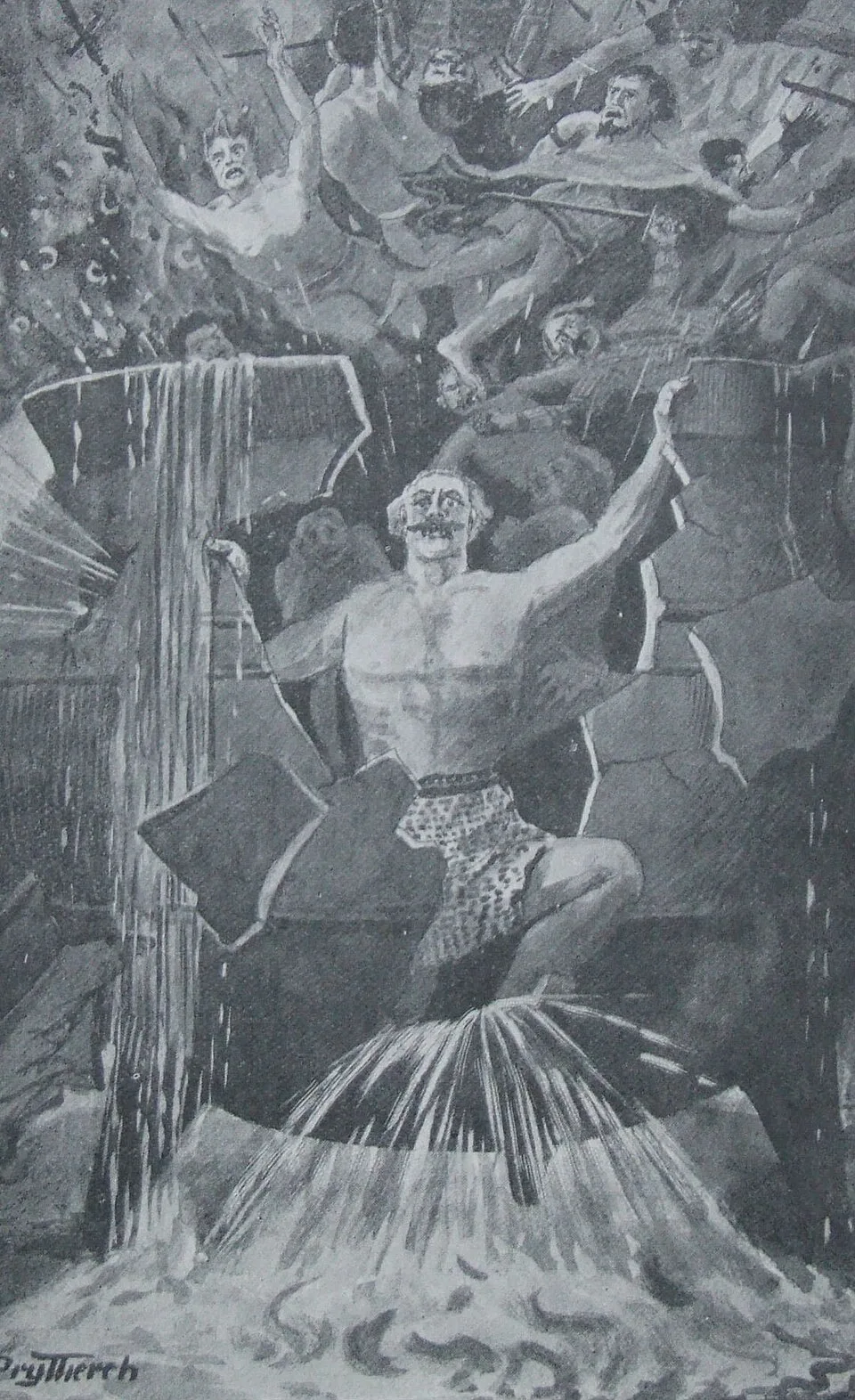 Depiction of Efnisien by T. Prytherch