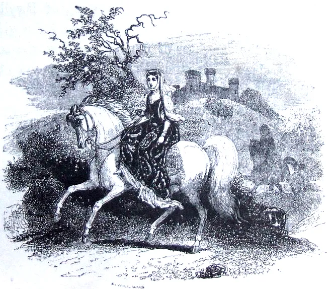Depiction of Rhiannon