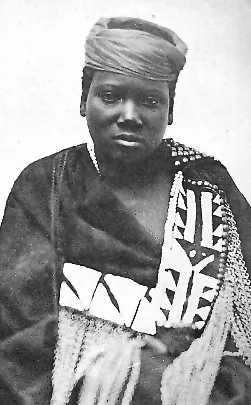 Depiction of uNongqawuse