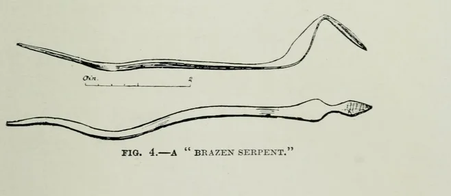 Depiction of Nehushtan by Ras Macalister