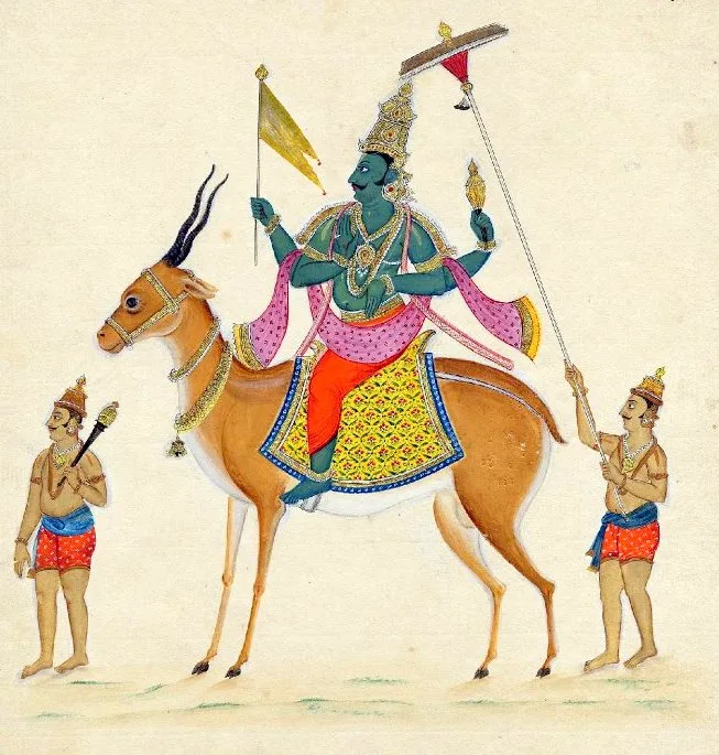 Depiction of Vayu by Unknown authorUnknown author